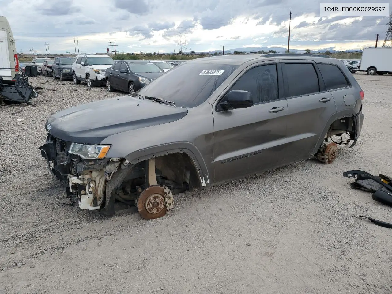 1C4RJFBG0KC629597 2019 Jeep Grand Cherokee Limited