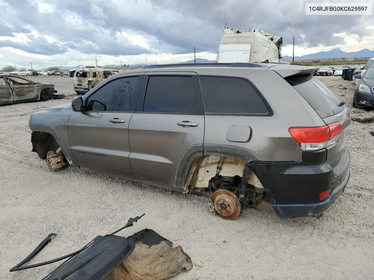 1C4RJFBG0KC629597 2019 Jeep Grand Cherokee Limited