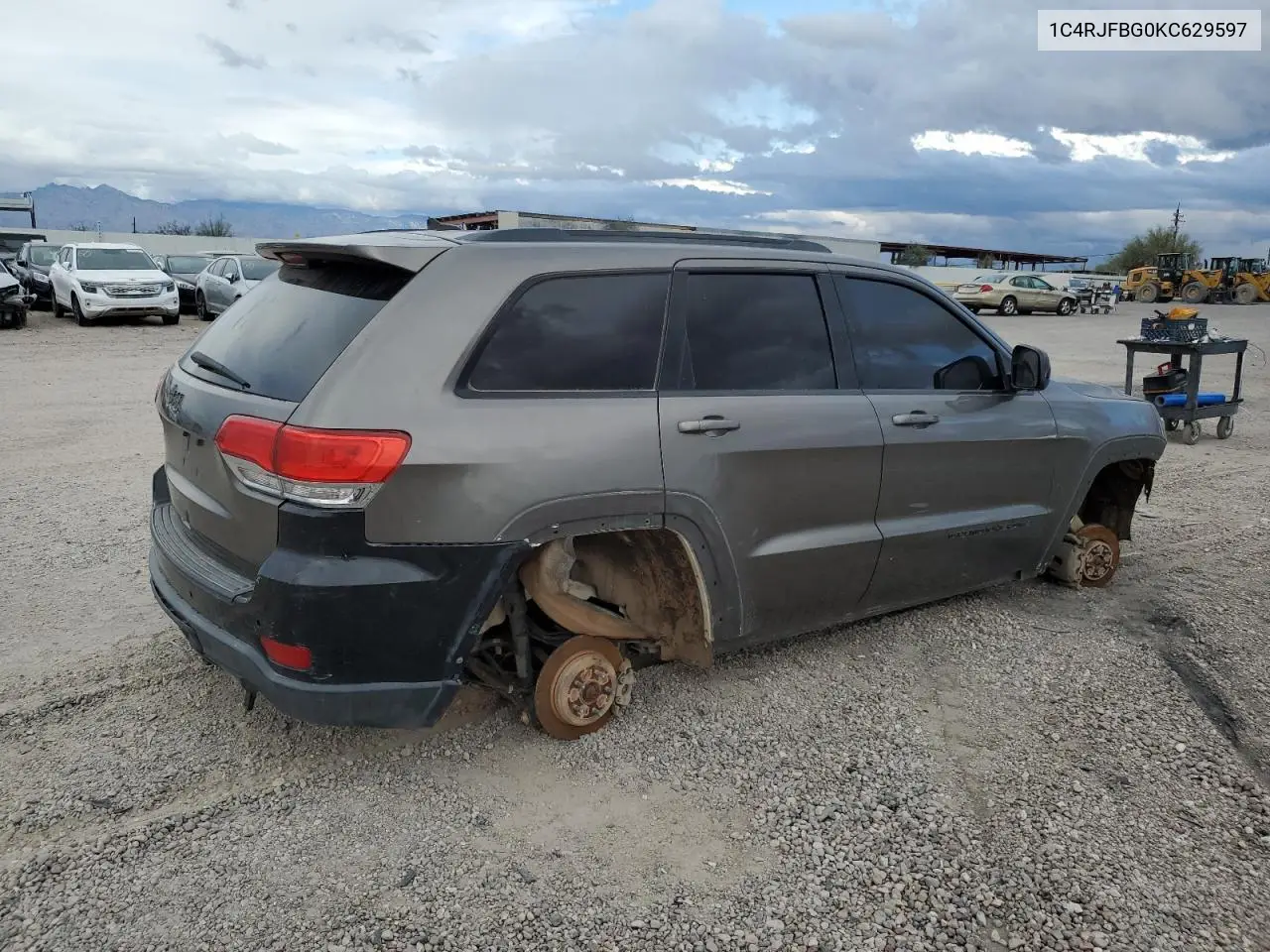 1C4RJFBG0KC629597 2019 Jeep Grand Cherokee Limited