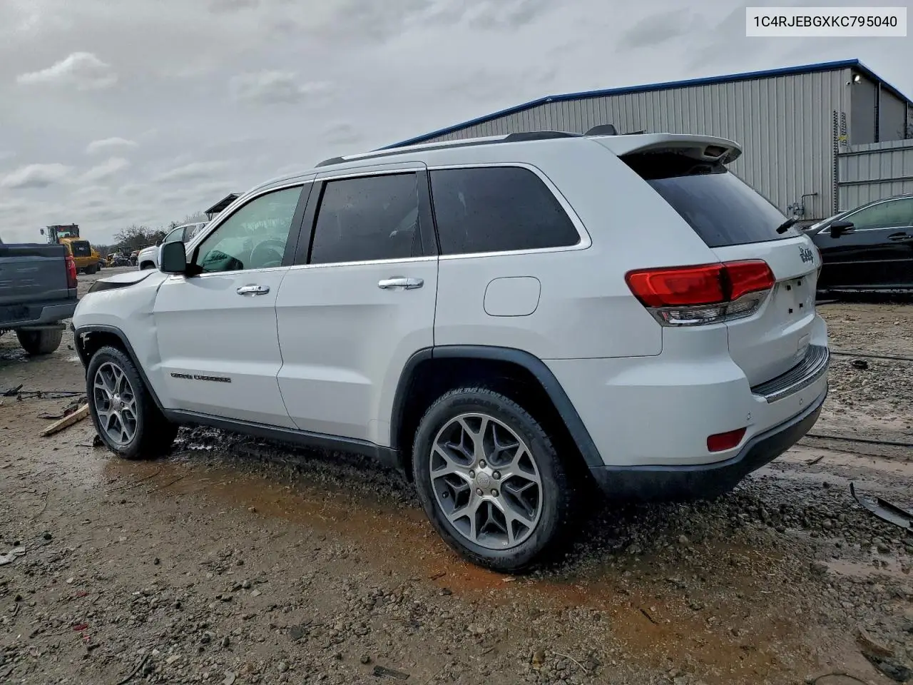 1C4RJEBGXKC795040 2019 Jeep Grand Cherokee Limited