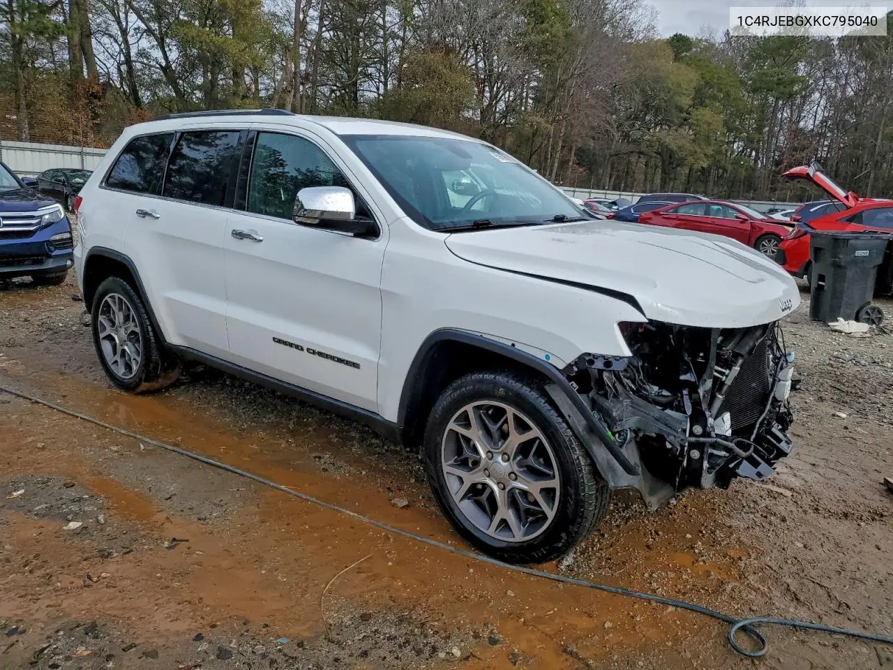 1C4RJEBGXKC795040 2019 Jeep Grand Cherokee Limited