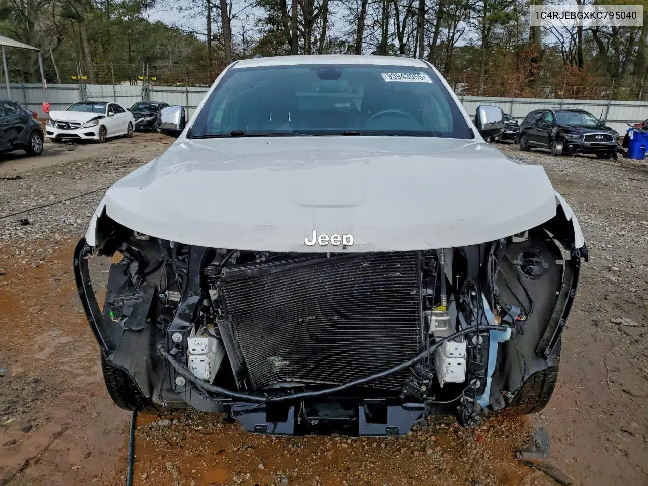 1C4RJEBGXKC795040 2019 Jeep Grand Cherokee Limited