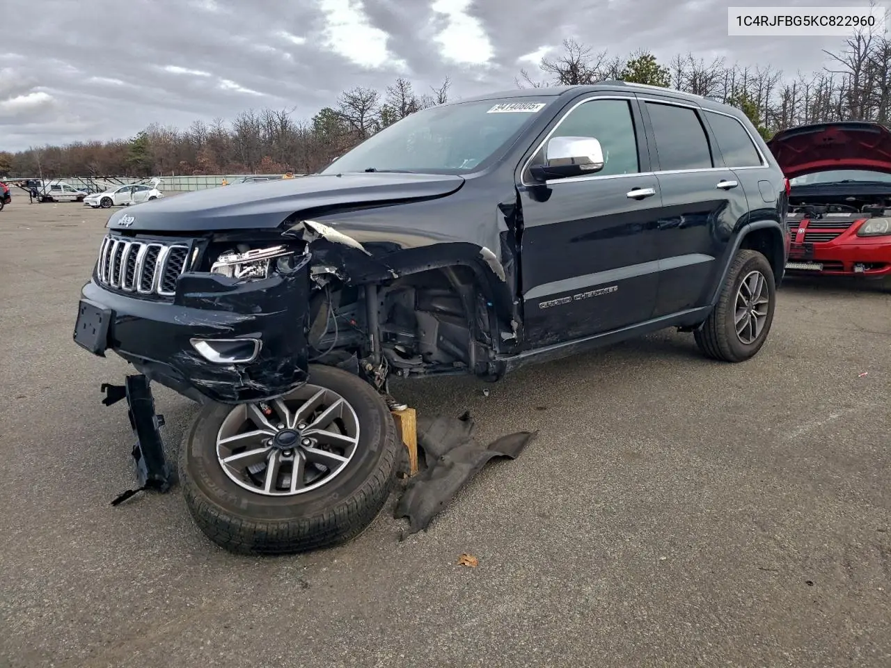 1C4RJFBG5KC822960 2019 Jeep Grand Cherokee Limited