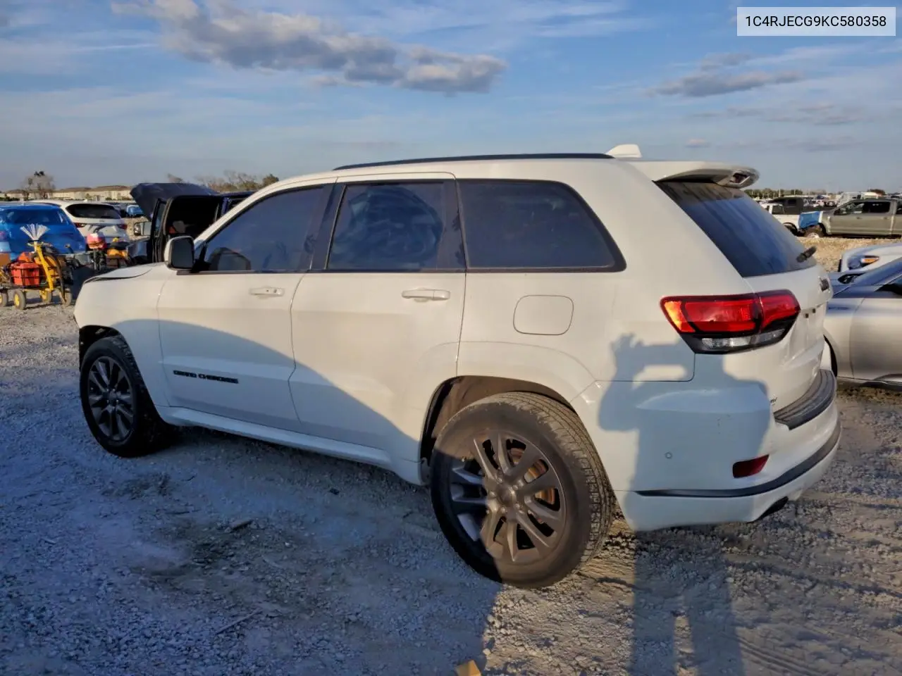 1C4RJECG9KC580358 2019 Jeep Grand Cherokee Overland