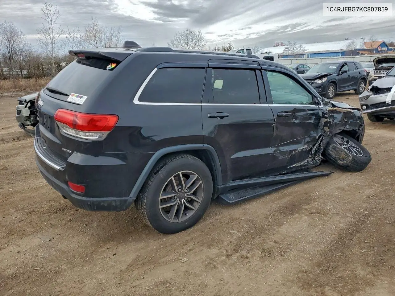 1C4RJFBG7KC807859 2019 Jeep Grand Cherokee Limited
