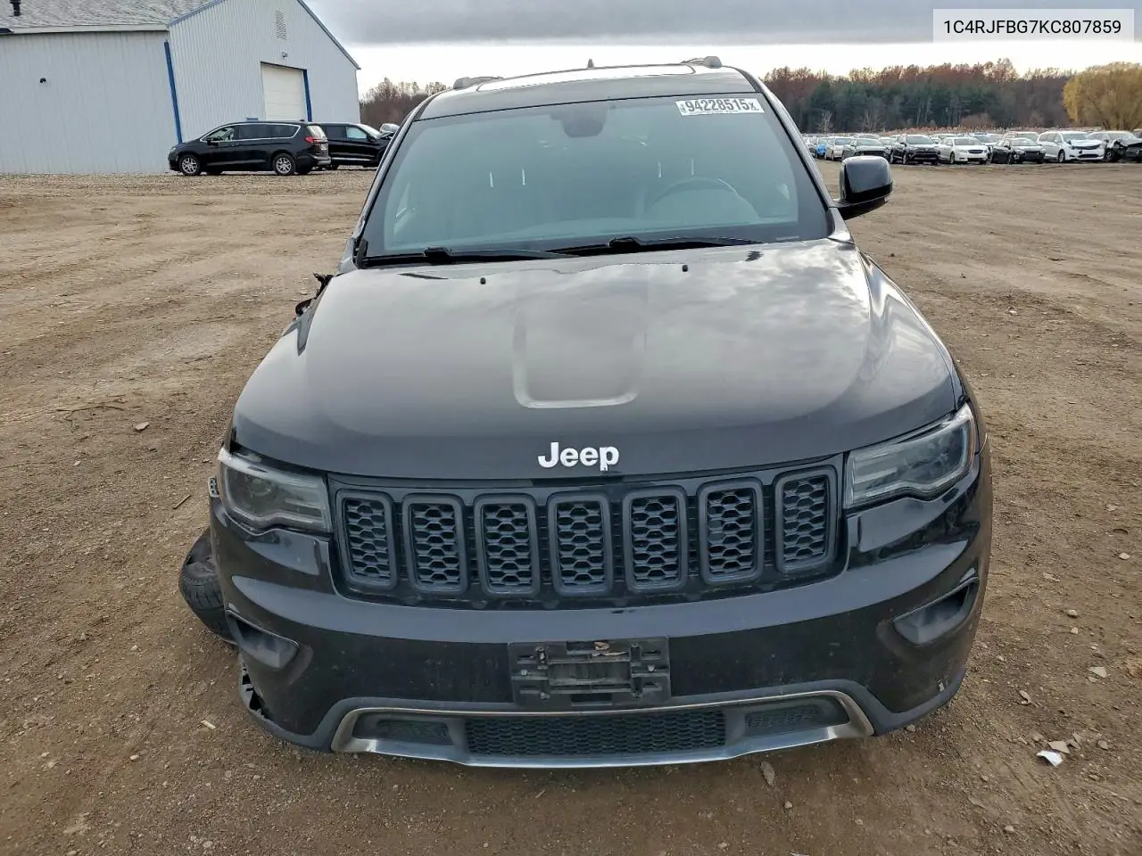 1C4RJFBG7KC807859 2019 Jeep Grand Cherokee Limited