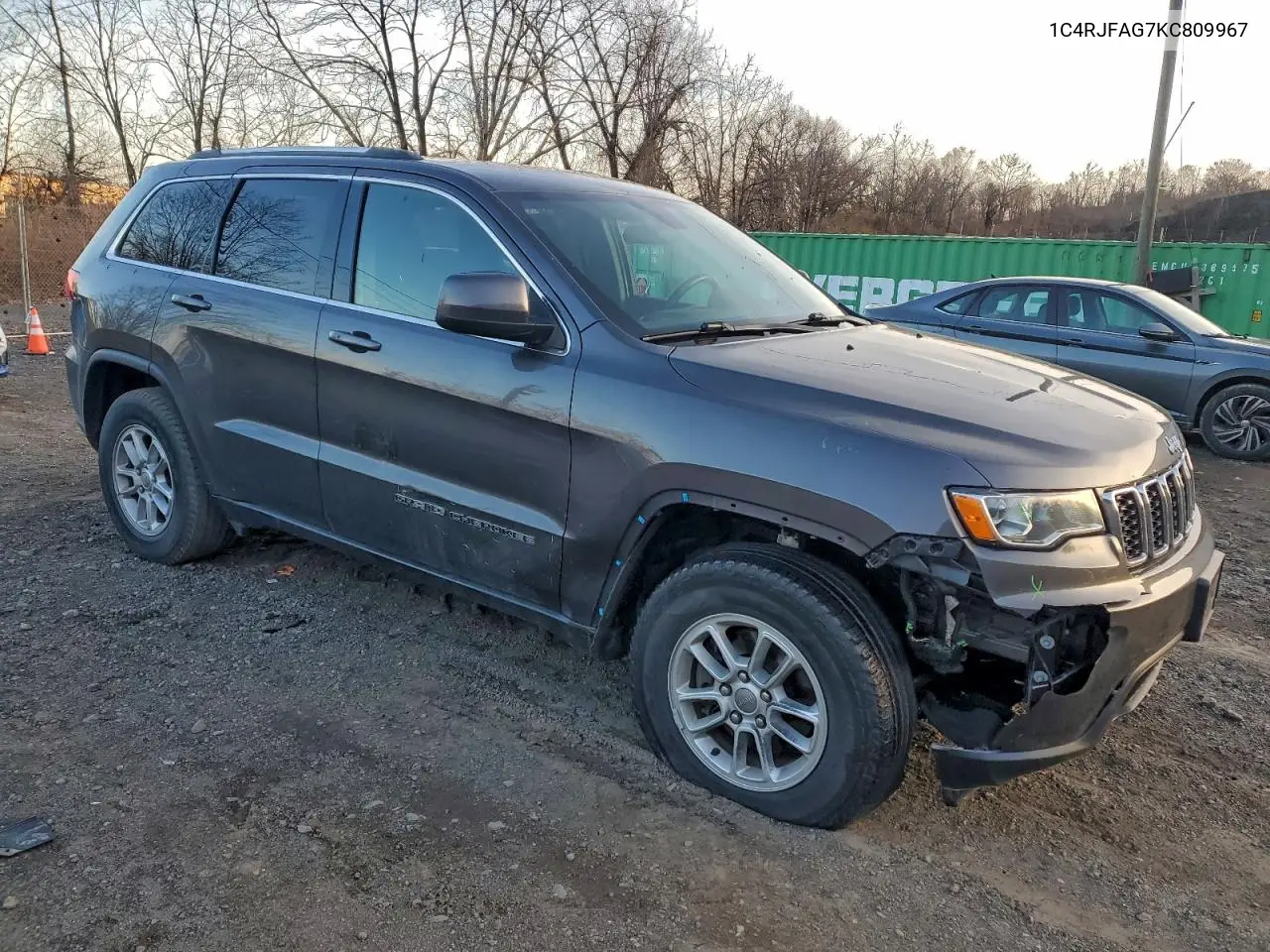 1C4RJFAG7KC809967 2019 Jeep Grand Cherokee Laredo