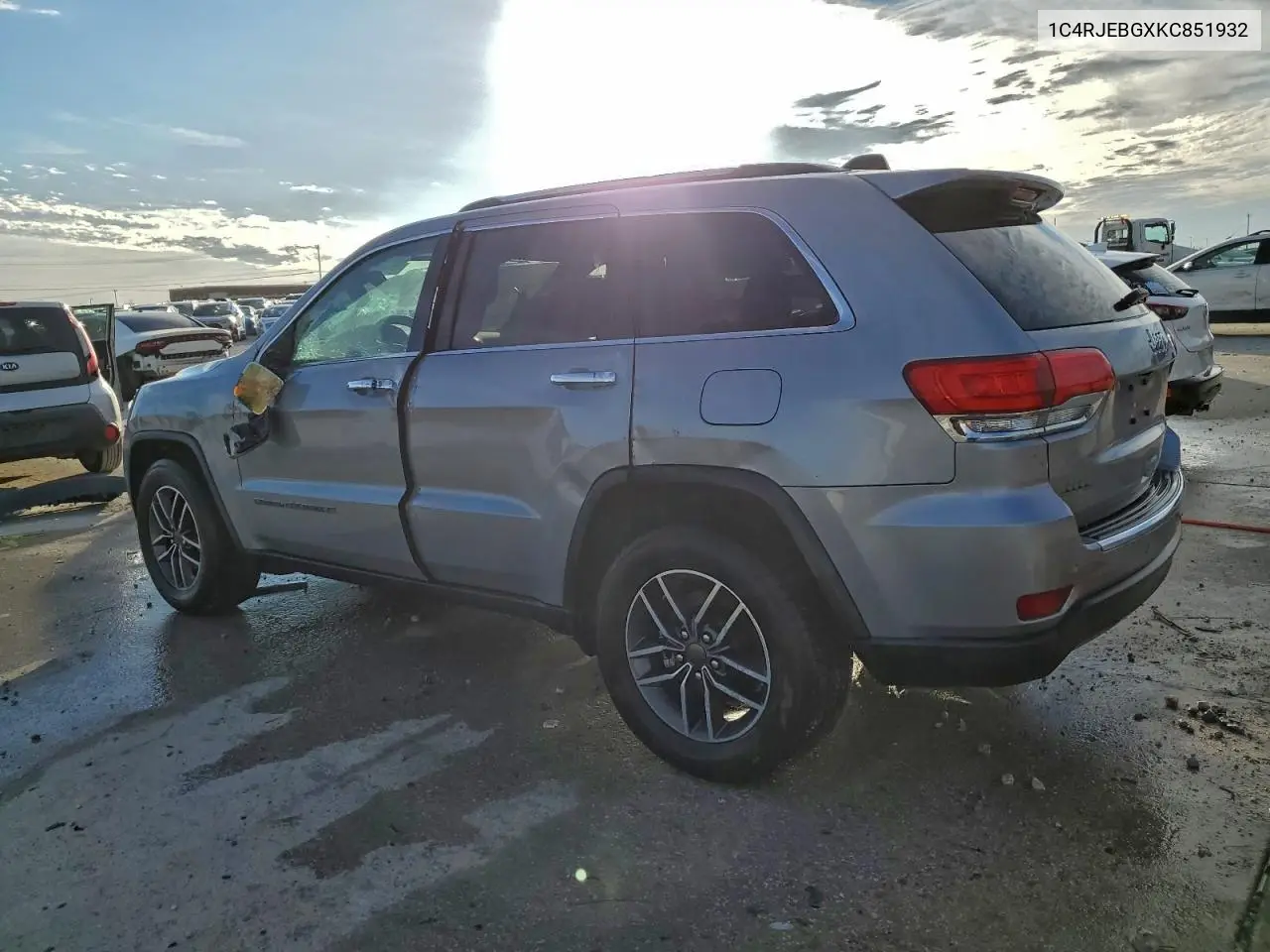 1C4RJEBGXKC851932 2019 Jeep Grand Cherokee Limited