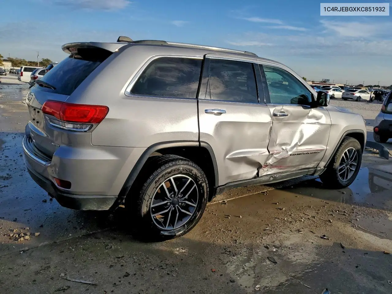 1C4RJEBGXKC851932 2019 Jeep Grand Cherokee Limited