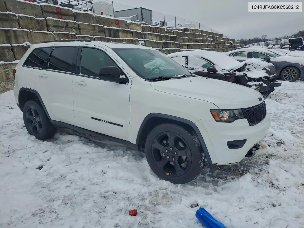 1C4RJFAG8KC568212 2019 Jeep Grand Cherokee Laredo