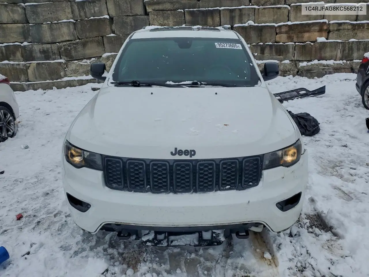 1C4RJFAG8KC568212 2019 Jeep Grand Cherokee Laredo