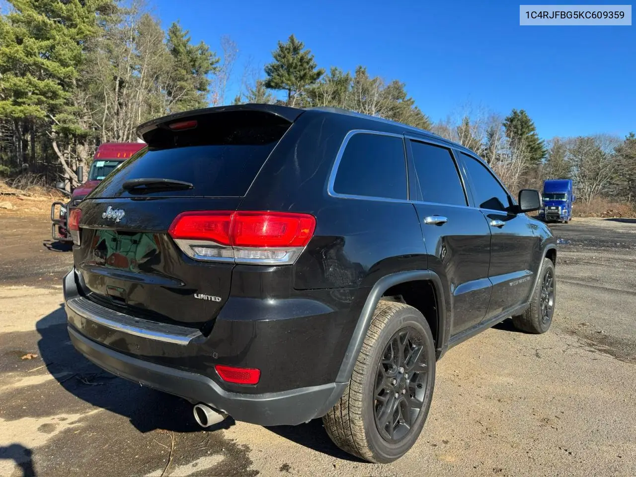 1C4RJFBG5KC609359 2019 Jeep Grand Cherokee Limited