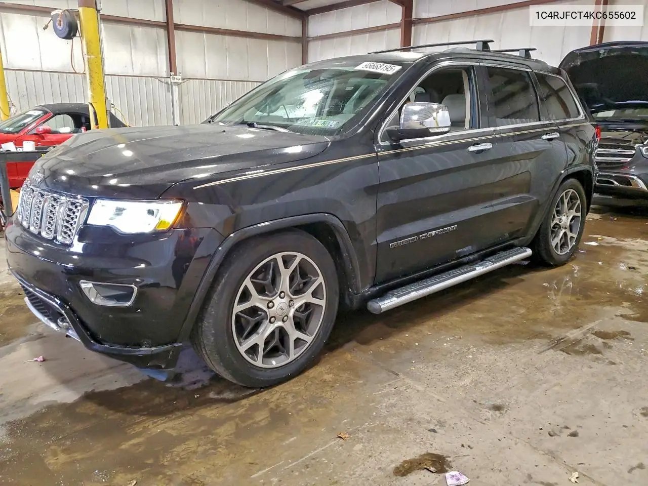 1C4RJFCT4KC655602 2019 Jeep Grand Cherokee Overland