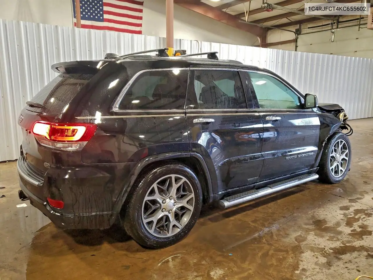 1C4RJFCT4KC655602 2019 Jeep Grand Cherokee Overland