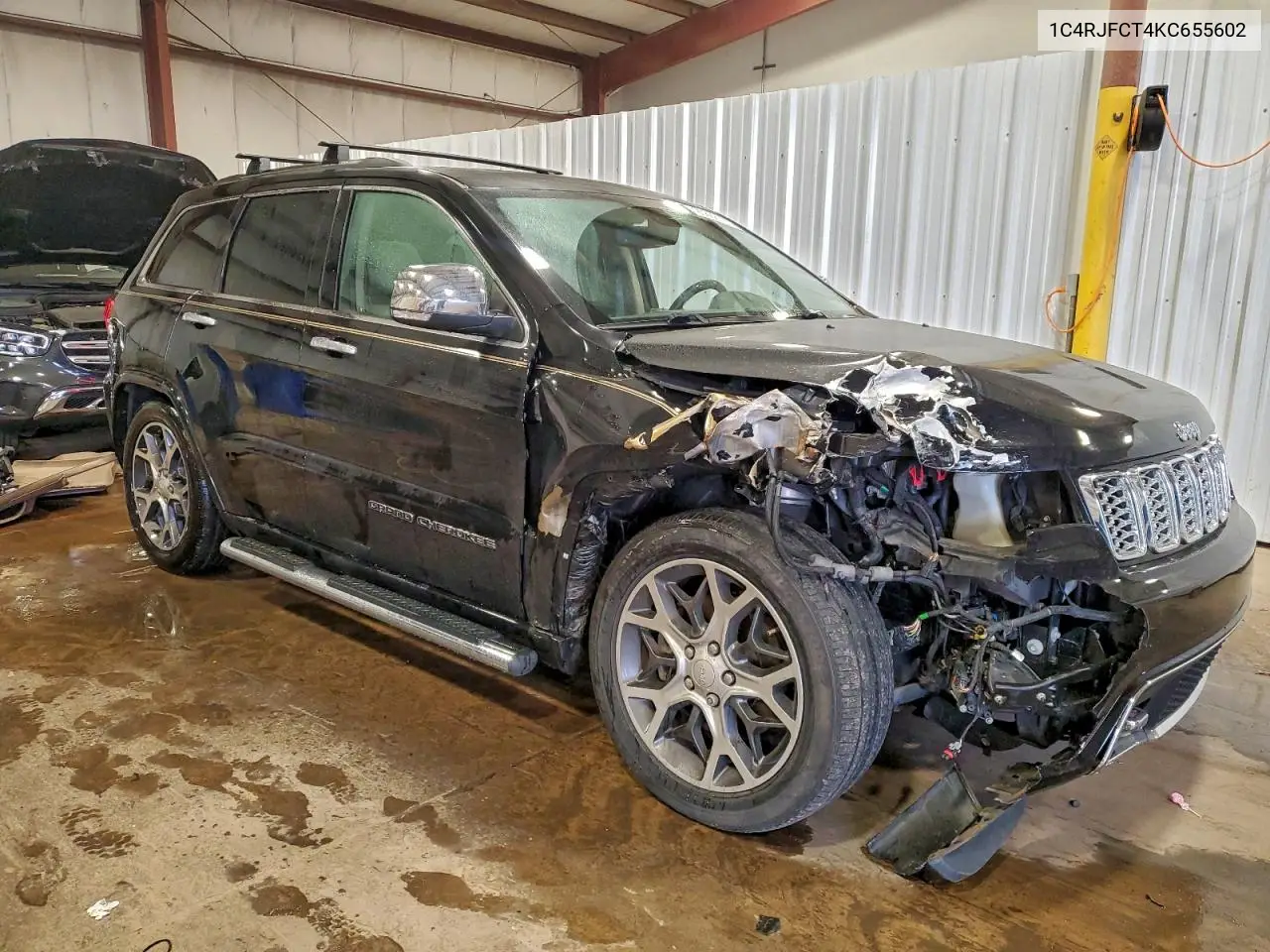 1C4RJFCT4KC655602 2019 Jeep Grand Cherokee Overland