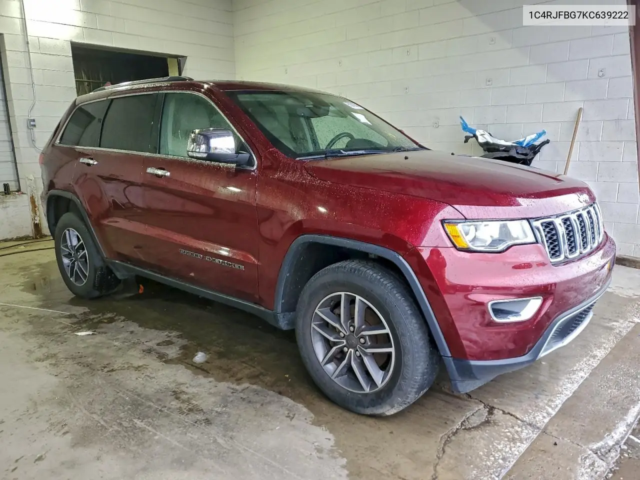 1C4RJFBG7KC639222 2019 Jeep Grand Cherokee Limited