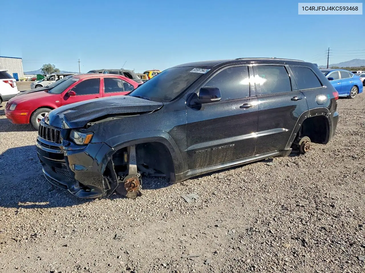 1C4RJFDJ4KC593468 2019 Jeep Grand Cherokee Srt-8