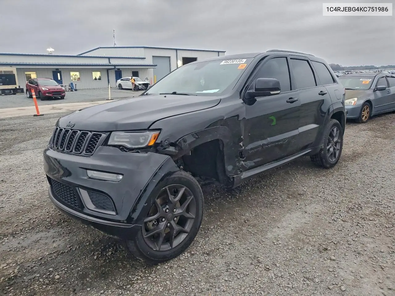 1C4RJEBG4KC751986 2019 Jeep Grand Cherokee Limited