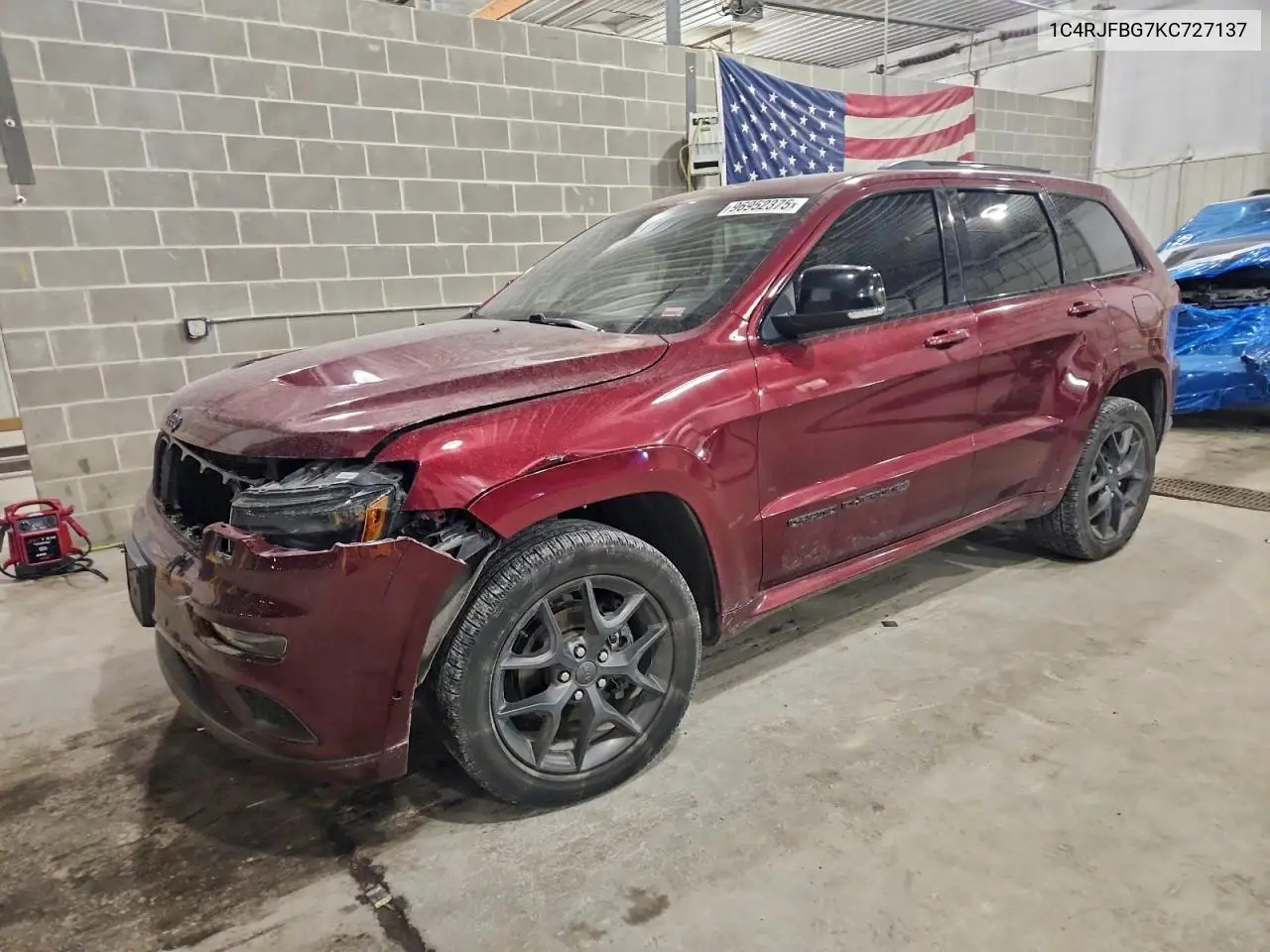 1C4RJFBG7KC727137 2019 Jeep Grand Cherokee Limited