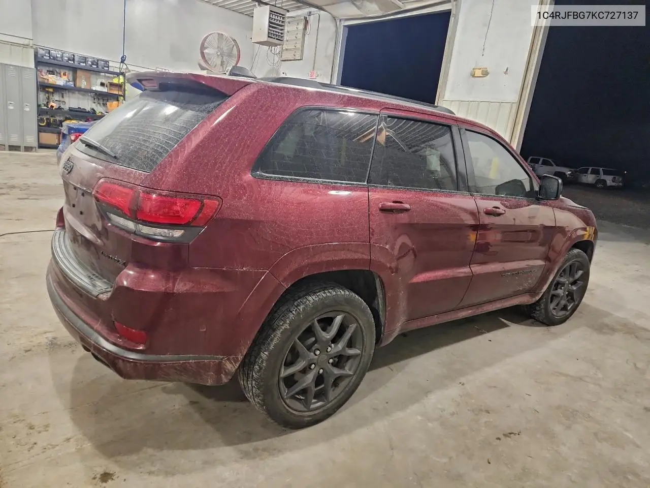1C4RJFBG7KC727137 2019 Jeep Grand Cherokee Limited
