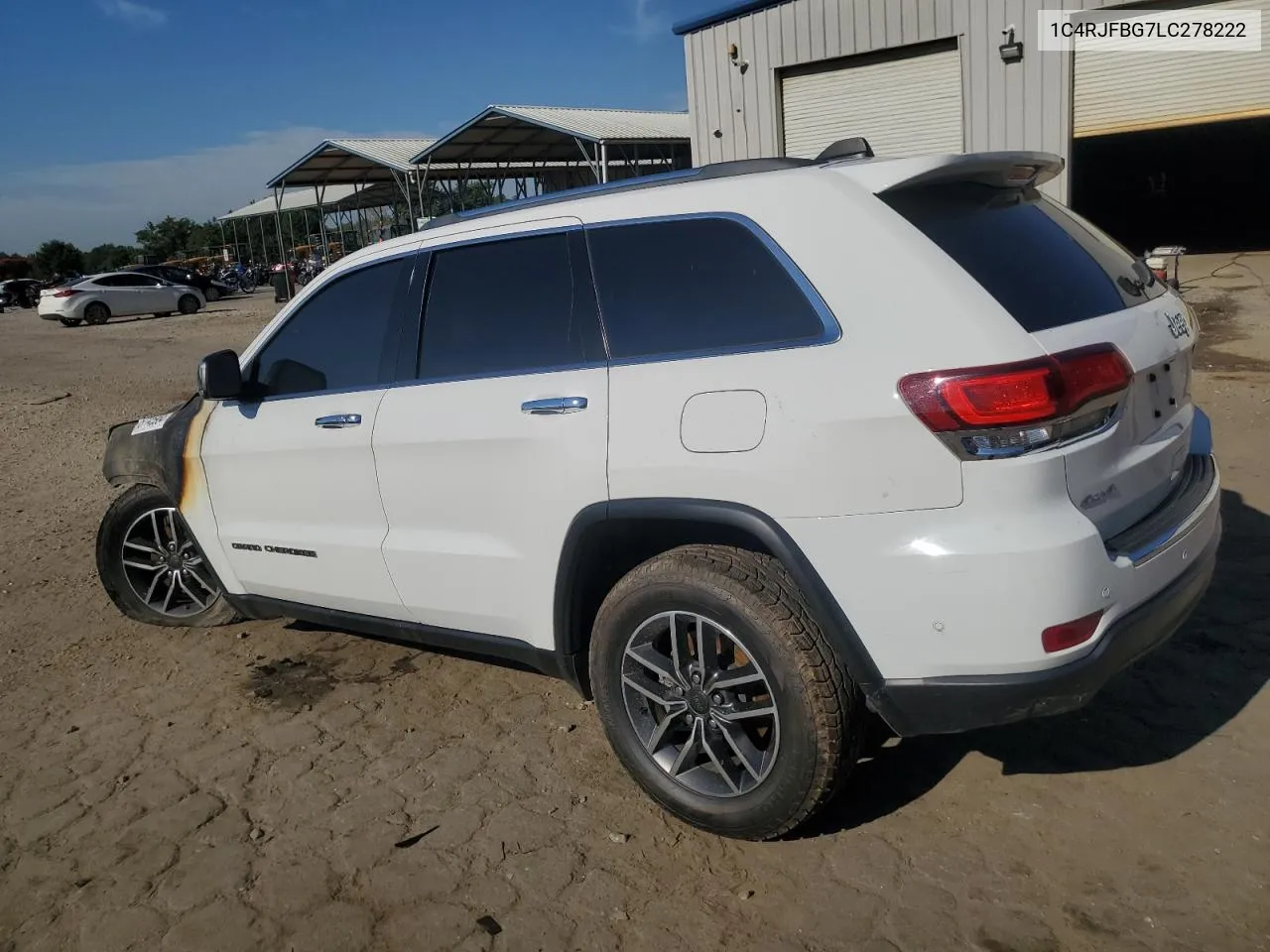 2020 Jeep Grand Cherokee Limited VIN: 1C4RJFBG7LC278222 Lot: 57145964