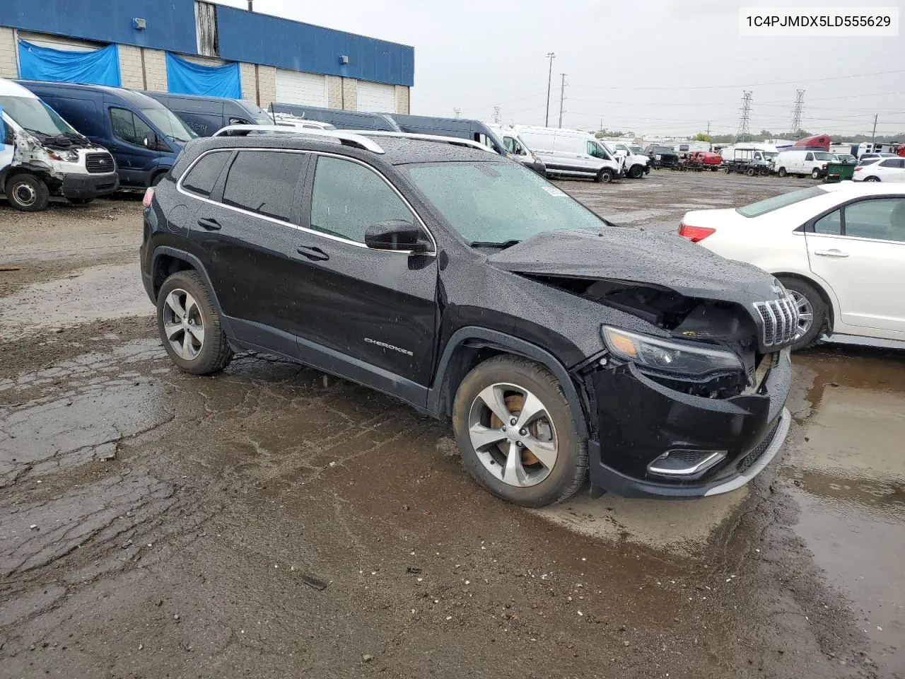 2020 Jeep Cherokee Limited VIN: 1C4PJMDX5LD555629 Lot: 68987534