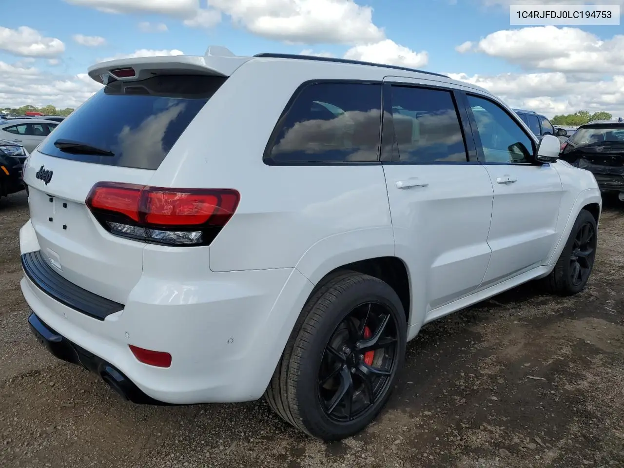 1C4RJFDJ0LC194753 2020 Jeep Grand Cherokee Srt-8