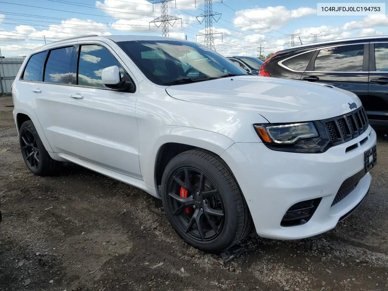 1C4RJFDJ0LC194753 2020 Jeep Grand Cherokee Srt-8