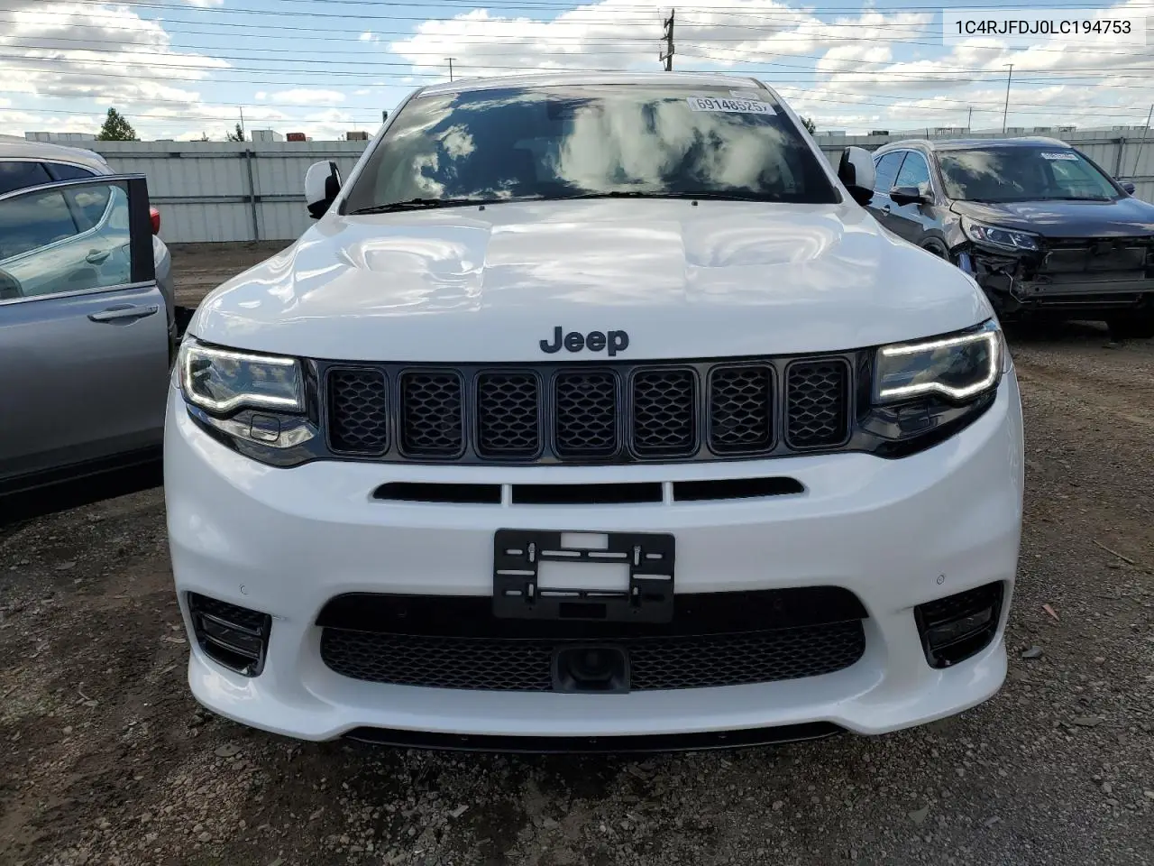 1C4RJFDJ0LC194753 2020 Jeep Grand Cherokee Srt-8