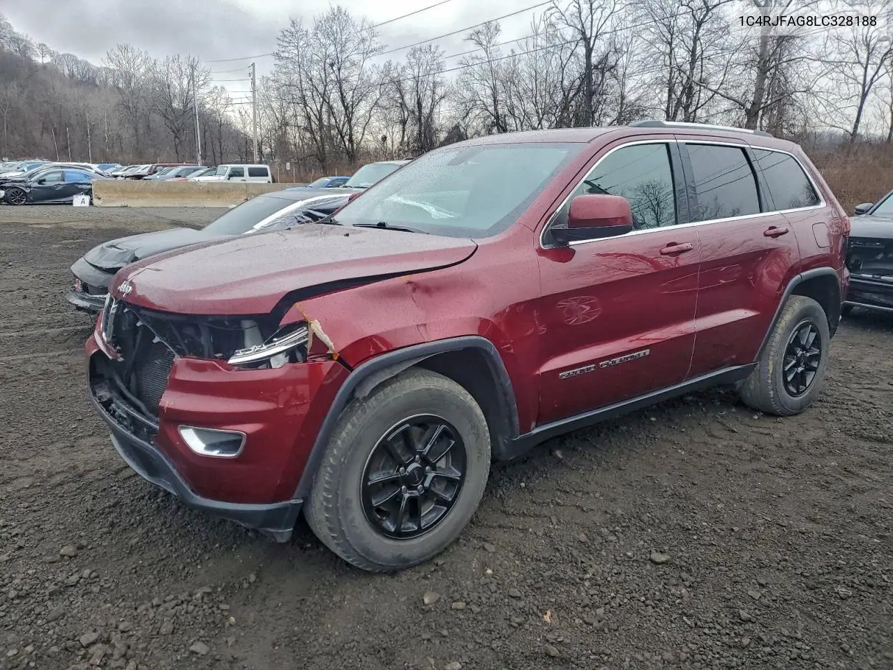 1C4RJFAG8LC328188 2020 Jeep Grand Cherokee Laredo