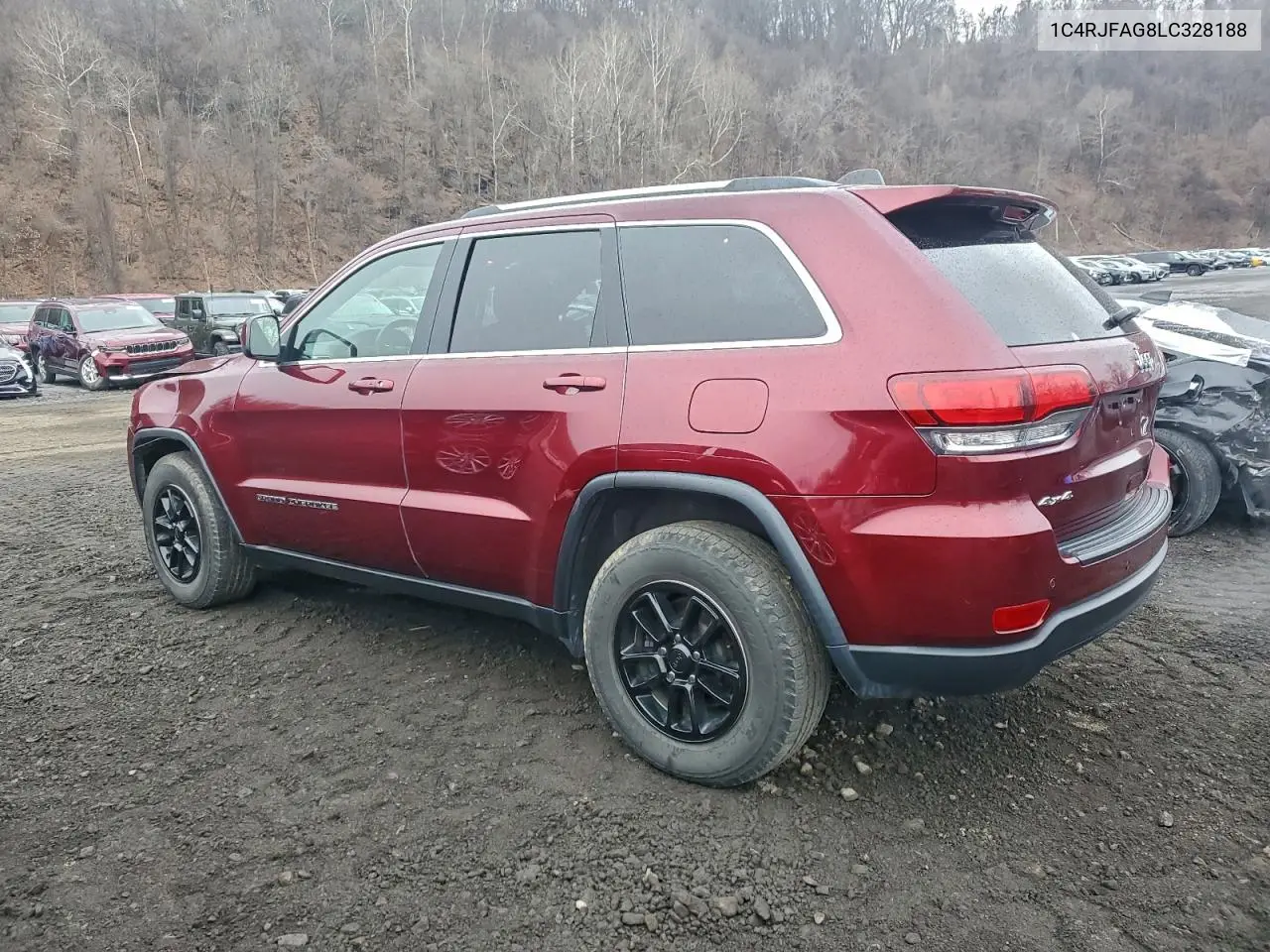 1C4RJFAG8LC328188 2020 Jeep Grand Cherokee Laredo
