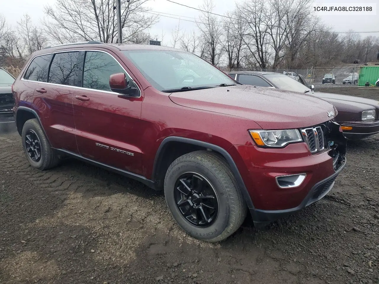 1C4RJFAG8LC328188 2020 Jeep Grand Cherokee Laredo