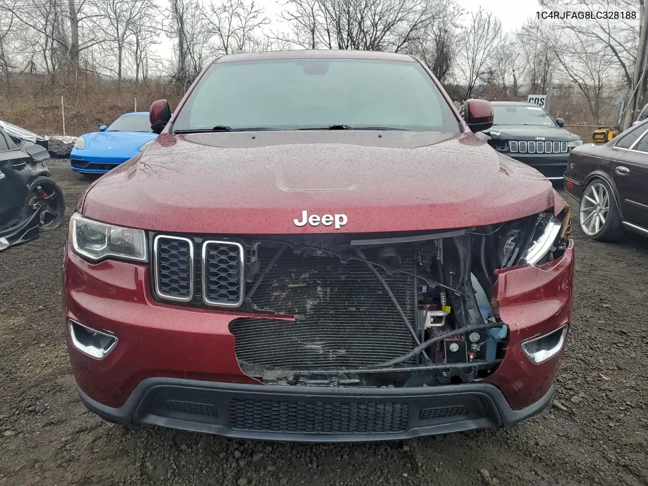 1C4RJFAG8LC328188 2020 Jeep Grand Cherokee Laredo