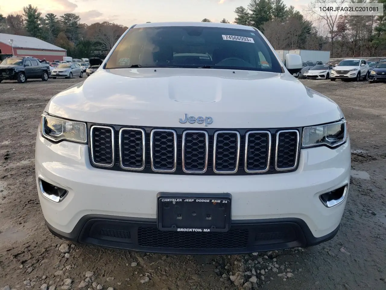 Auction sale of the 2020 Jeep Grand Cherokee , vin: 1C4RJFAG2LC201081, lot number: 74566993