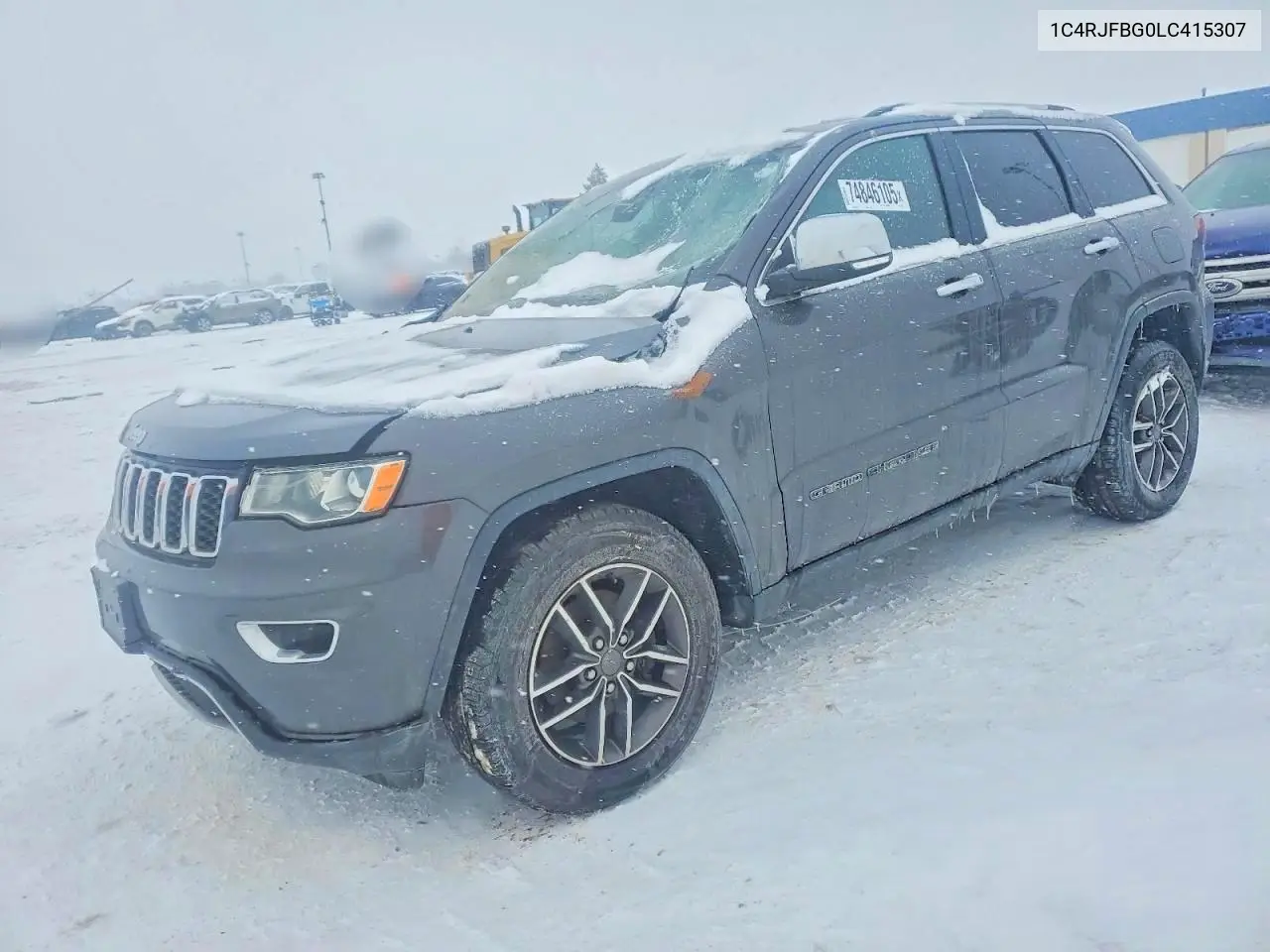 1C4RJFBG0LC415307 2020 Jeep Grand Cherokee Limited