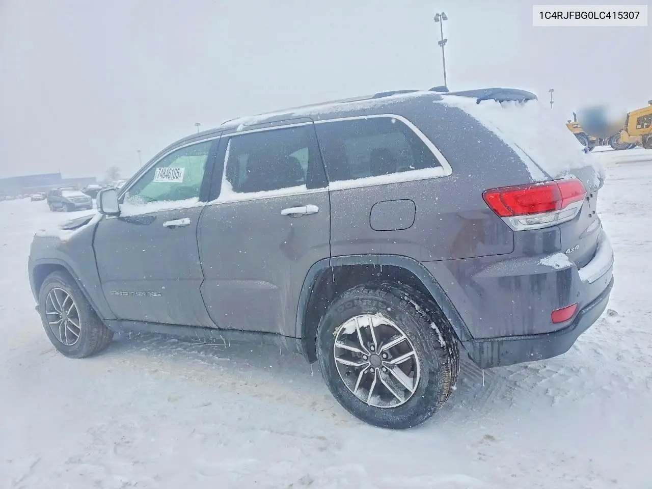 1C4RJFBG0LC415307 2020 Jeep Grand Cherokee Limited