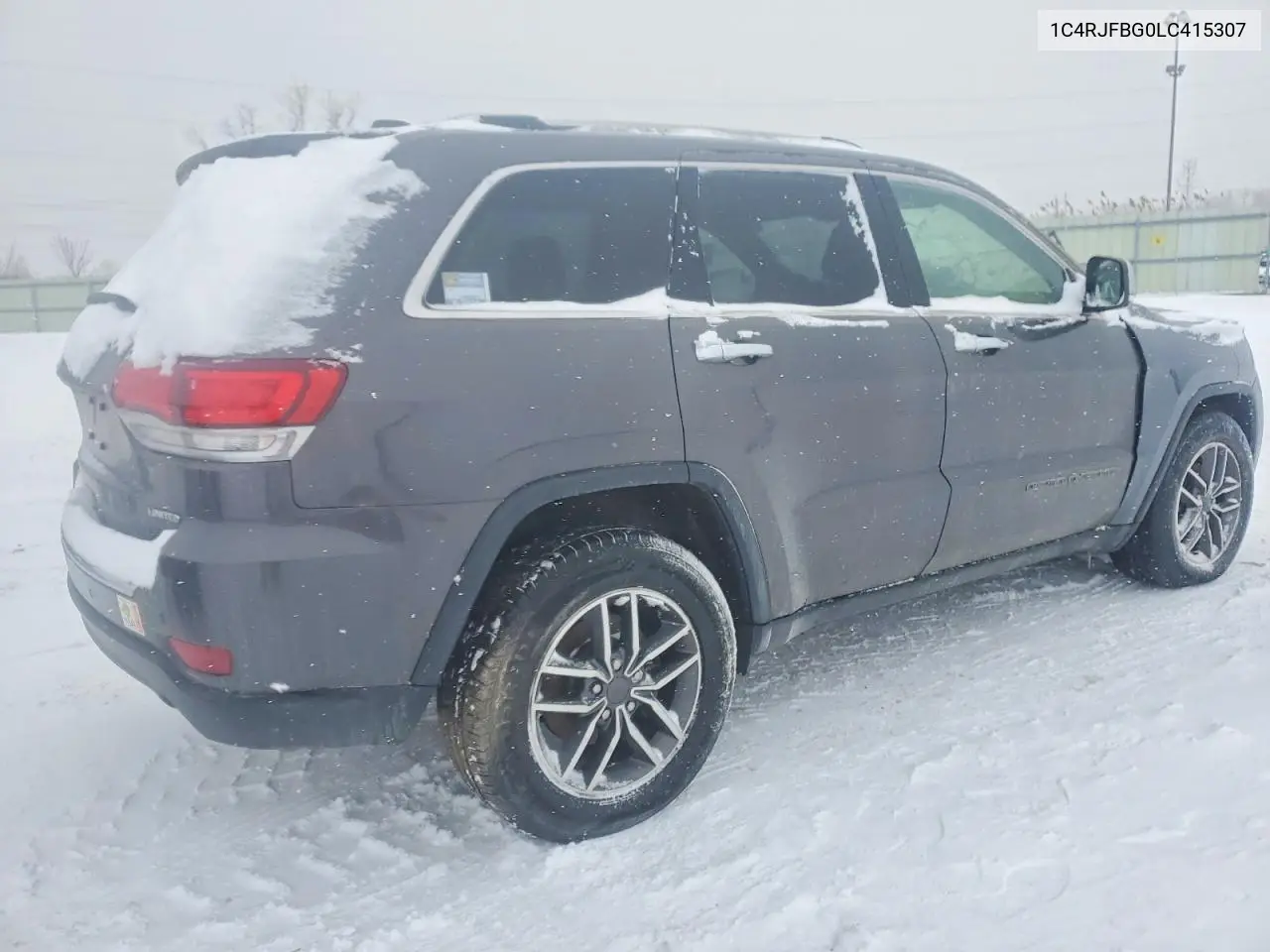 1C4RJFBG0LC415307 2020 Jeep Grand Cherokee Limited
