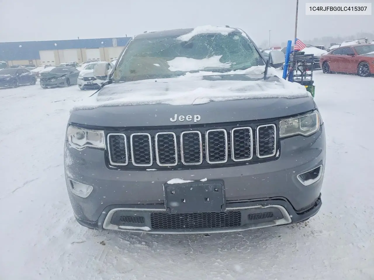 1C4RJFBG0LC415307 2020 Jeep Grand Cherokee Limited
