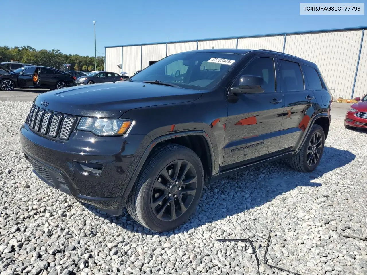 1C4RJFAG3LC177793 2020 Jeep Grand Cherokee Laredo