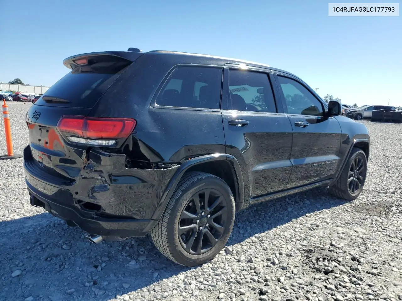 1C4RJFAG3LC177793 2020 Jeep Grand Cherokee Laredo