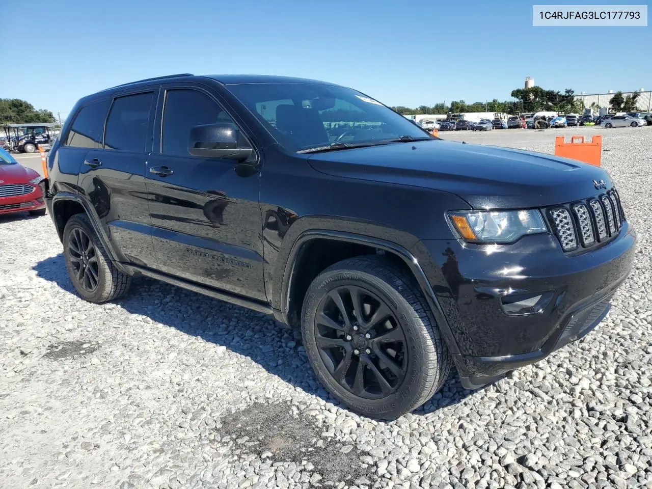 1C4RJFAG3LC177793 2020 Jeep Grand Cherokee Laredo