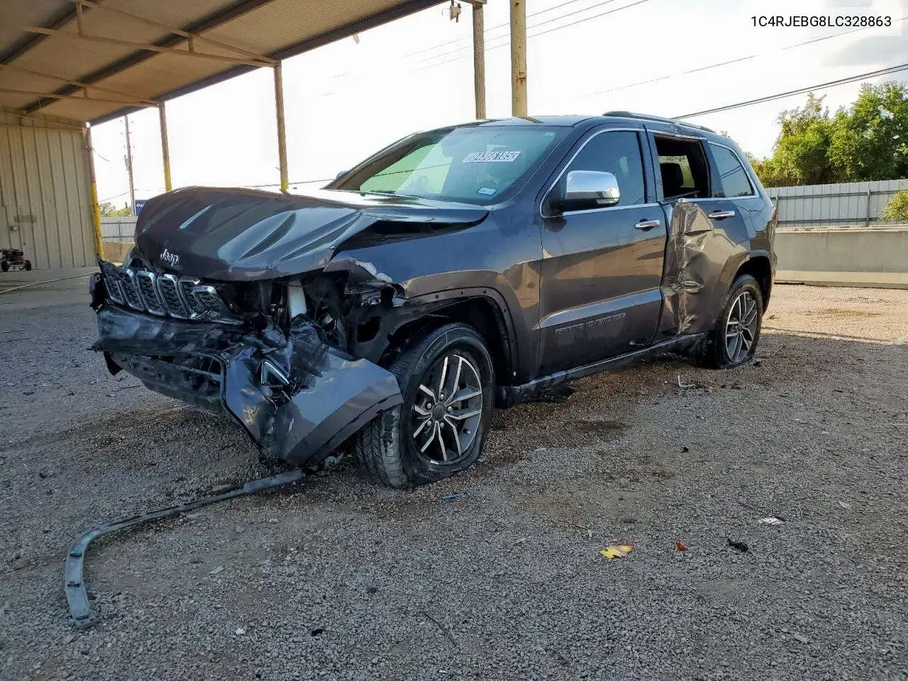 1C4RJEBG8LC328863 2020 Jeep Grand Cherokee Limited
