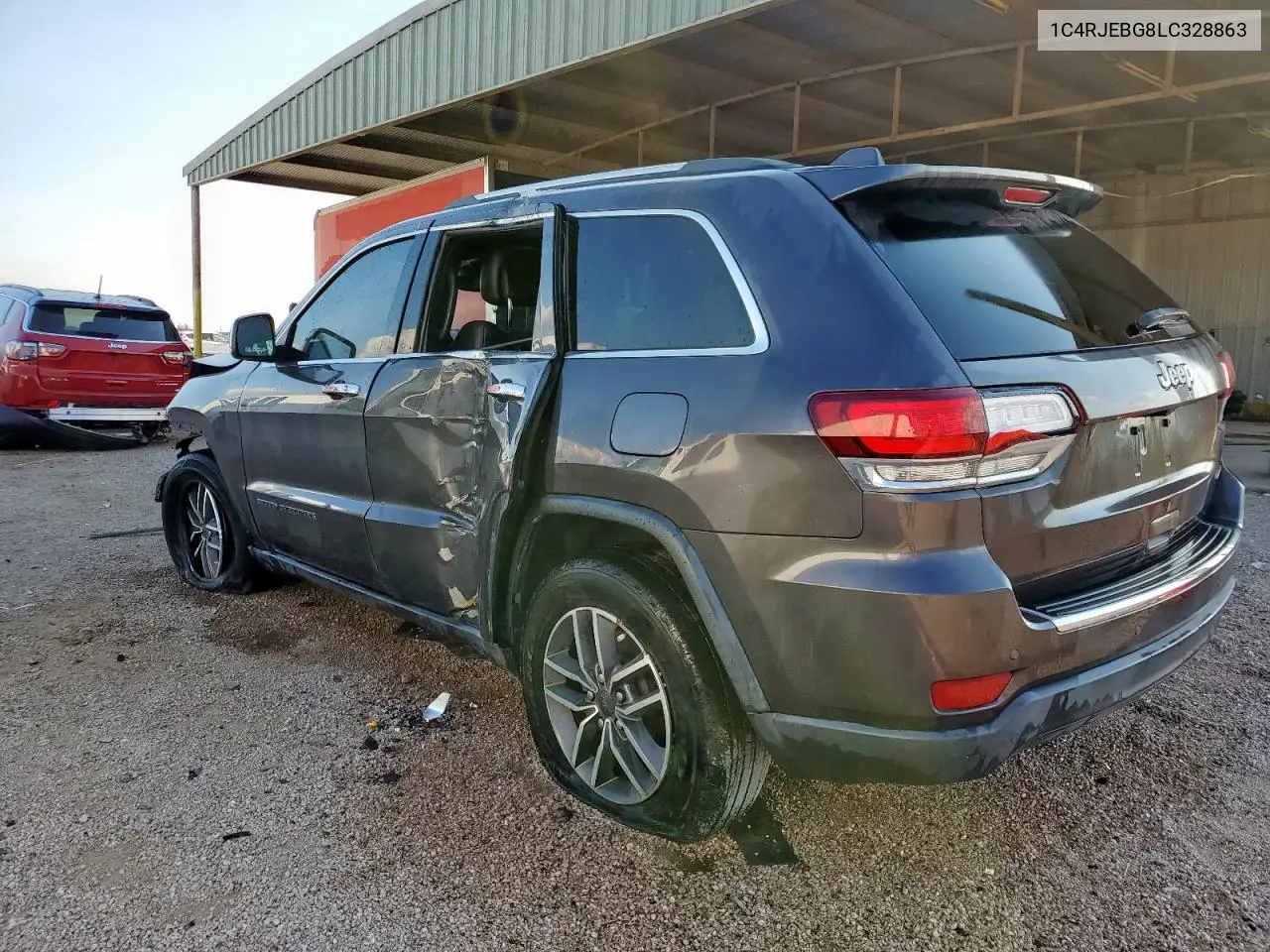 1C4RJEBG8LC328863 2020 Jeep Grand Cherokee Limited