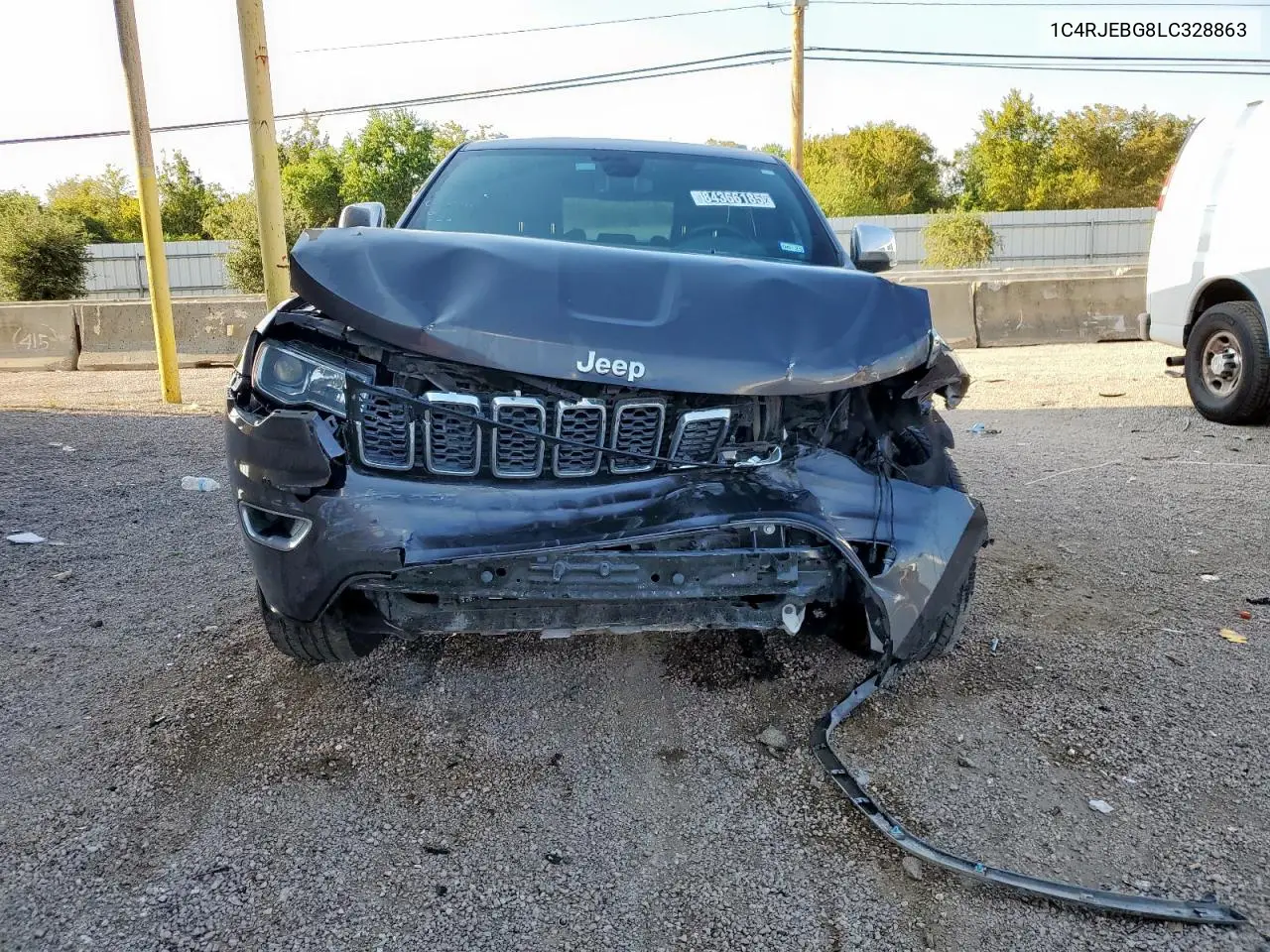 1C4RJEBG8LC328863 2020 Jeep Grand Cherokee Limited