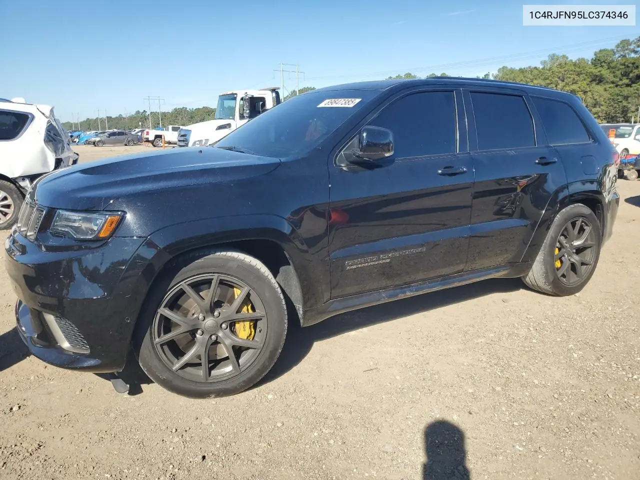 1C4RJFN95LC374346 2020 Jeep Grand Cherokee Trackhawk