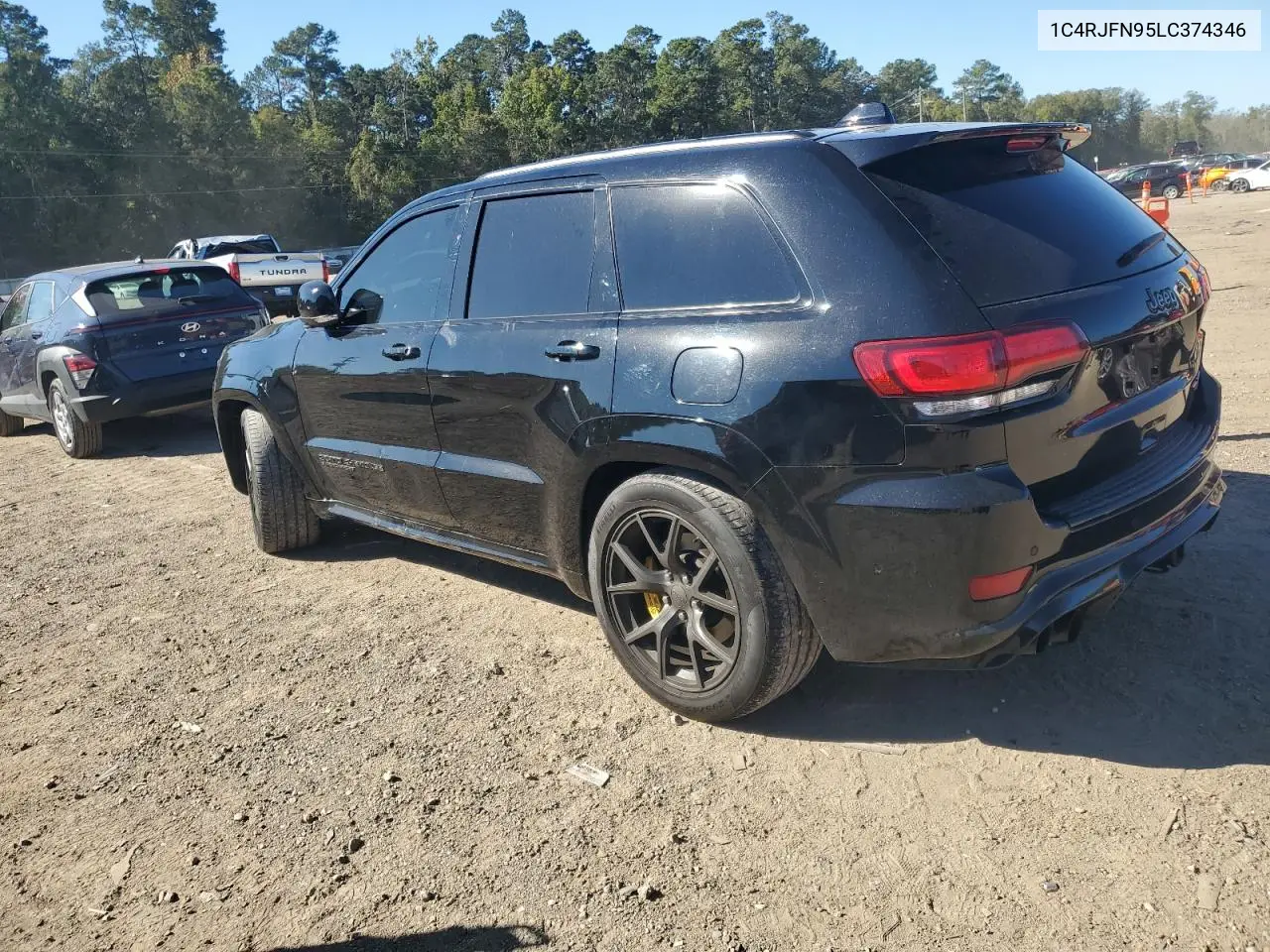 1C4RJFN95LC374346 2020 Jeep Grand Cherokee Trackhawk