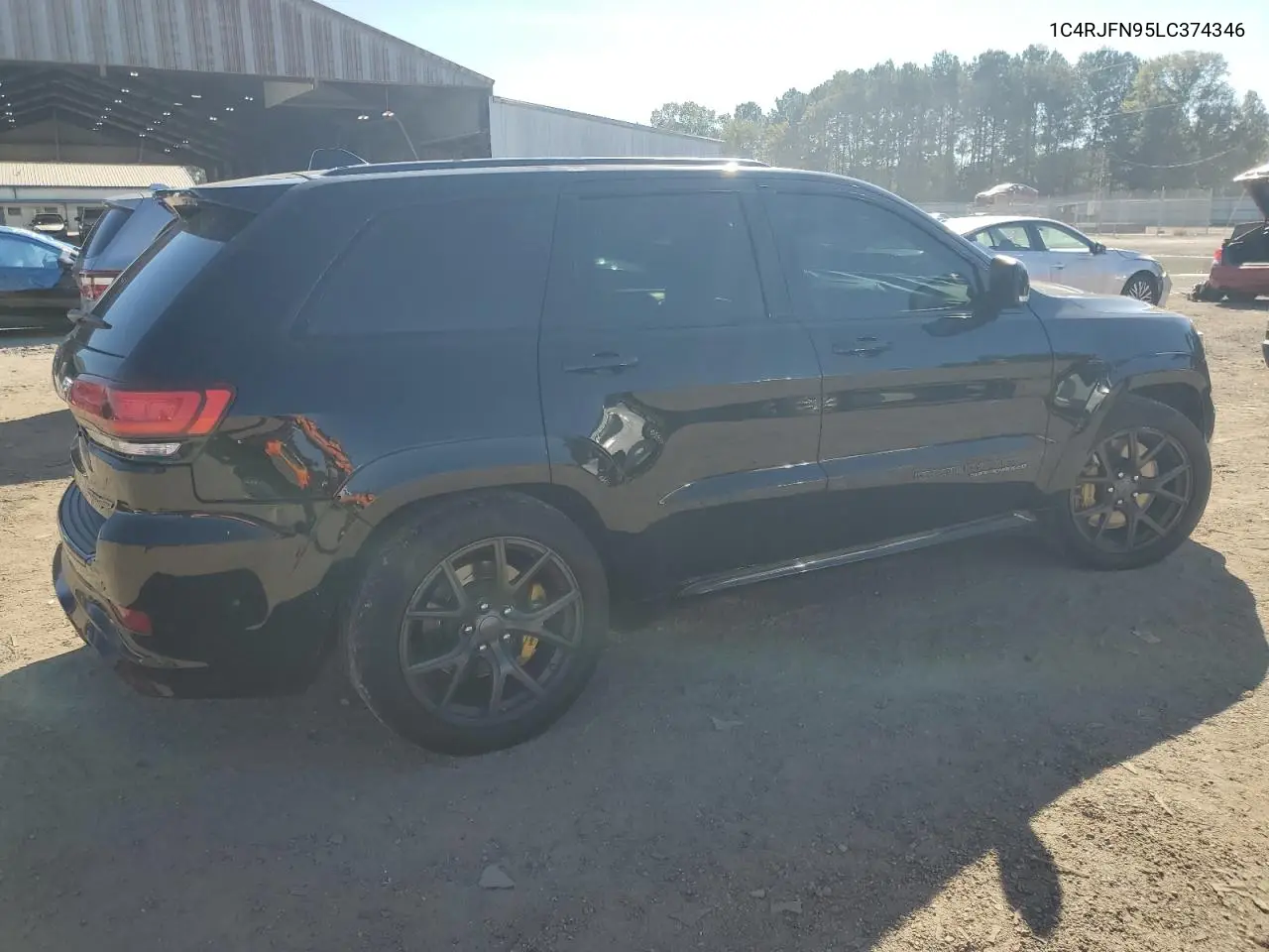 1C4RJFN95LC374346 2020 Jeep Grand Cherokee Trackhawk