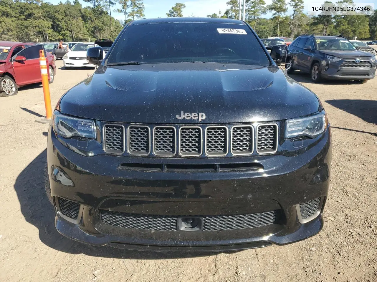 1C4RJFN95LC374346 2020 Jeep Grand Cherokee Trackhawk