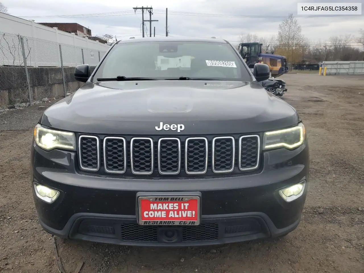 1C4RJFAG5LC354358 2020 Jeep Grand Cherokee Laredo