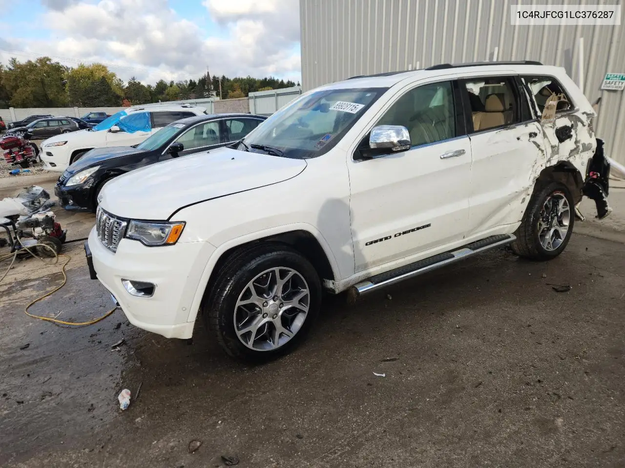1C4RJFCG1LC376287 2020 Jeep Grand Cherokee Overland